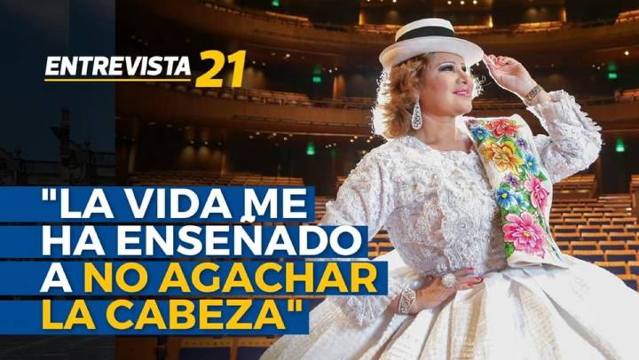 Amanda Portales y sus 60 años de vida artística: "Un juez me dio la autorización para poder cantar"