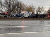 Stretch of I-680 northbound closed following crash