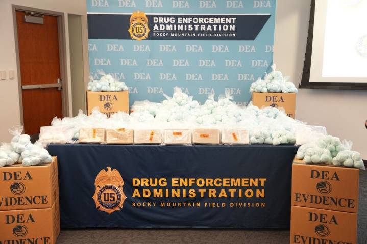 Storage unit bought at Colorado auction contained 1.7 million fentanyl pills, police say