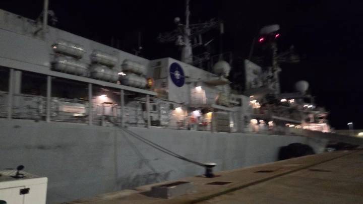 Atraca en Palma una histórica fragata de la marina británica