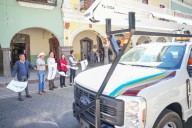 Alfonso Sánchez García pone al servicio de los capitalinos nuevos vehículos para obras y servicios públicos