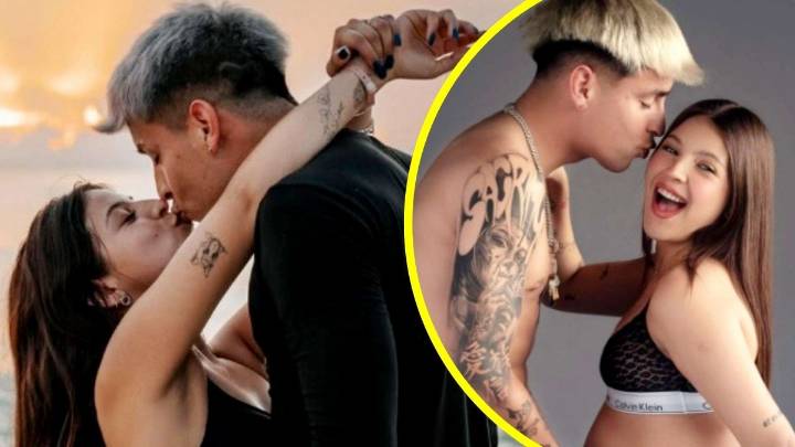 "Contando los días": Las tiernas postales de Ignacia Antonia y AK4:20 a poco de convertirse en padres