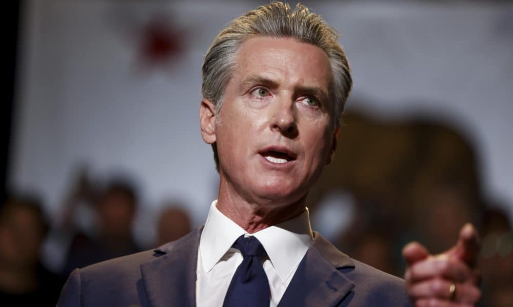 Newsom, gobernador de California, ve en la victoria electoral el resurgimiento demócrata