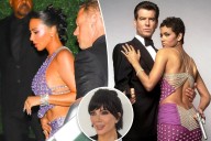 Kim Kardashian channels ‘Die Another Day’-era Halle Berry at Kris Jenner’s birthday party