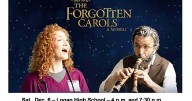 Touring production of 'The Forgotten Carols' coming to Logan High School on Dec. 6