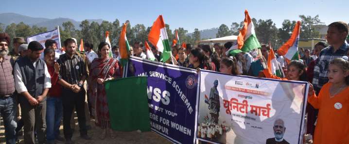DC flags off Padyatra promoting unity and peace in Udhampur