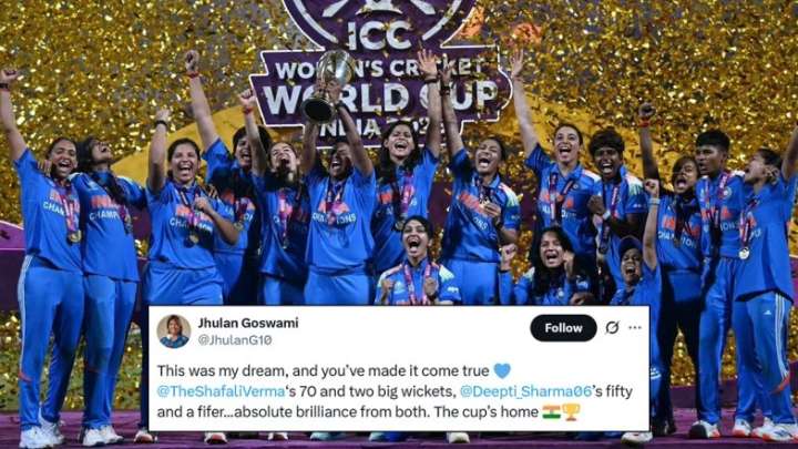 Cricket ‘This Was My Dream, and You’ve Made It Come True…’ Jhulan Goswami Shares Emotional Note After India Lift ICC Women’s World Cup 2025 Trophy (See Post)
