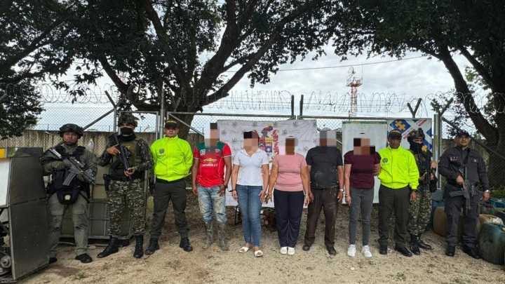 Caen 5 presuntos integrantes del Frente de Guerra Oriental del Eln: serían los encargados del tráfico ilegal de hidrocarburos