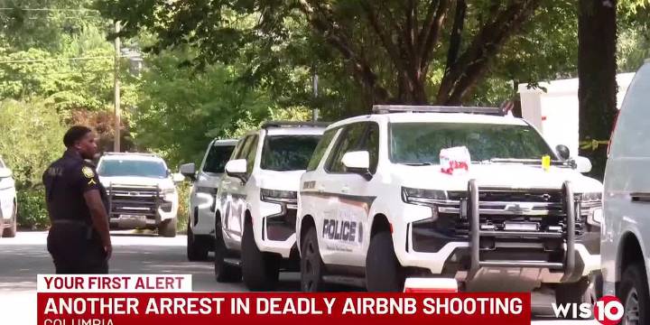 Police: Another arrest made in connection with June Airbnb shooting in Columbia