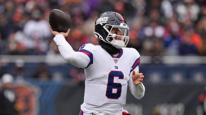 Jaxson Dart clears concussion protocol, in line to start Giants' game against Patriots on Monday night