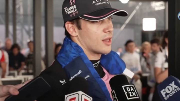 Franco Colapinto, autocrítico tras el GP de Brasil: "No estoy contento con el ritmo del auto"