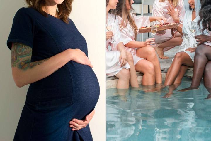 Pregnant Woman Stresses Over How to Get Out of Going on Bachelorette Trip