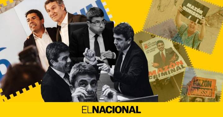 Las llamadas de Feijóo y Mazón: intrahistoria de una dimisión en diferido de un año