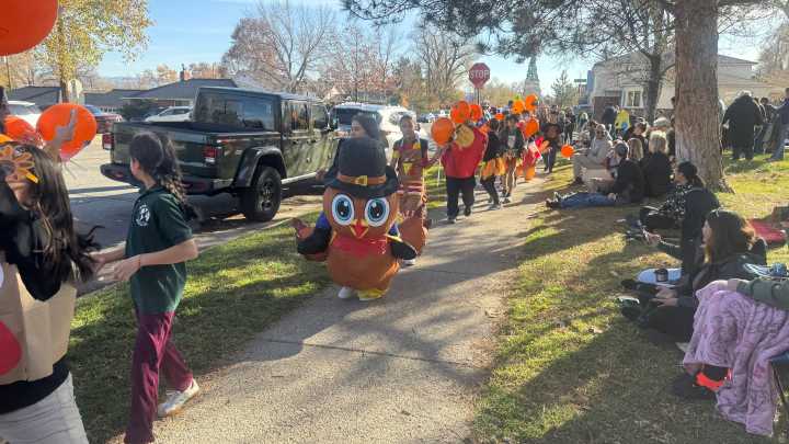 Watch: WCSD's Mount Rose School celebrates with a parade