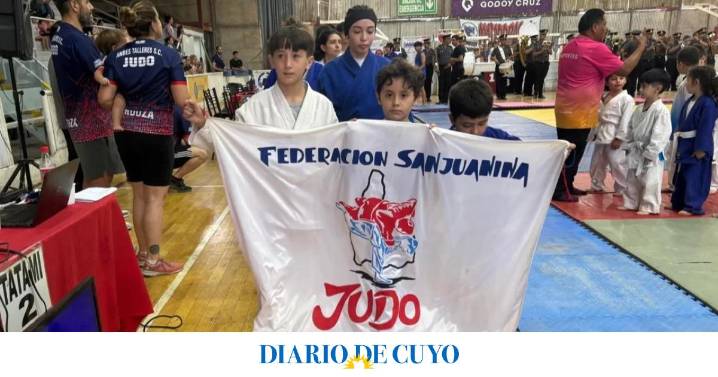 Destacada participación de los judocas sanjuaninos en Mendoza
