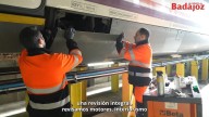 Vídeo | El taller de Renfe en Badajoz cumple cinco años como pieza clave del servicio ferroviario