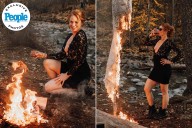 Woman Burns Wedding Dress and Photos to Heal from Divorce (Exclusive)