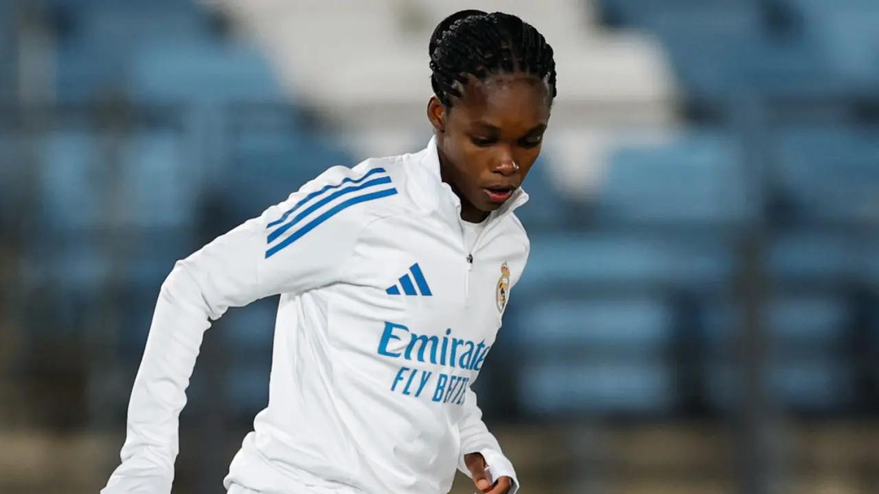 Linda Caicedo, qué crack: el palo le negó un golazo en Champions League femenina