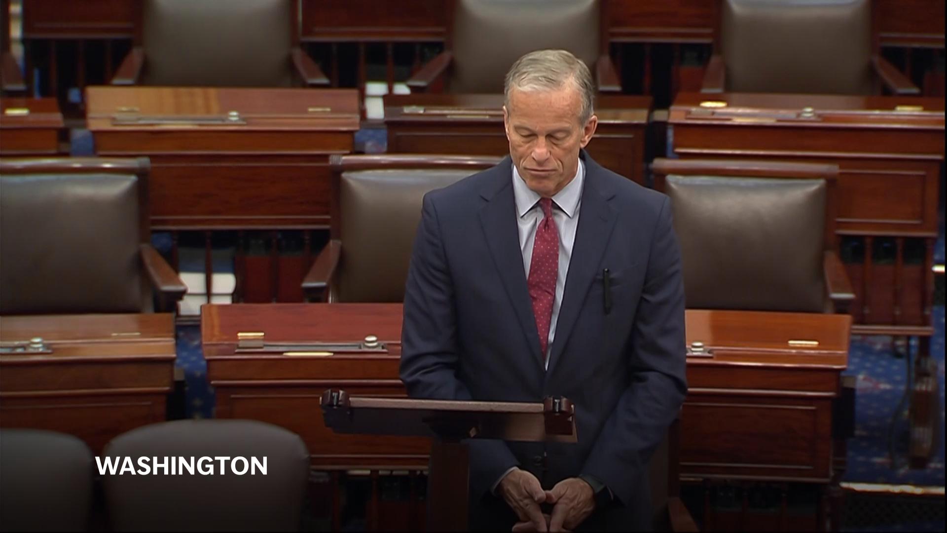 Senate leader eyes potential shutdown deal but there's no guarantee of success