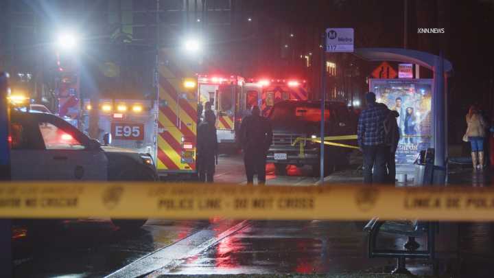 Man robbed, stabbed on Metro bus in South LA