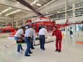 Grupo Relámpagos capacita a paramédicos y personal médicos en evacuación aeromédica