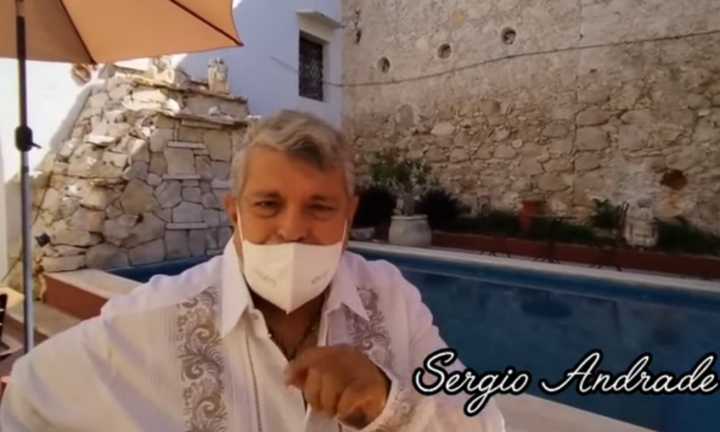 Sergio Andrade reaparece en video y anuncia su regreso a la música tras 20 años de ausencia