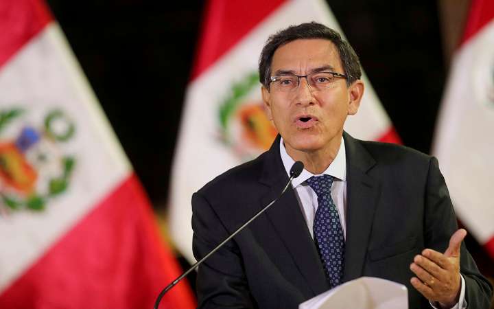 Condenan al expresidente peruano Vizcarra a 14 años de prisión por corrupción