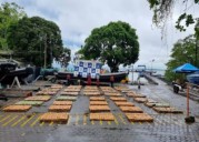 Incautan más de una tonelada de marihuana de las disidencias de las FARC en Colombia