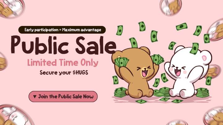 Milk Mocha’s $HUGS Presale Goes Live After Whitelist Sellout, Drawing Global Frenzy