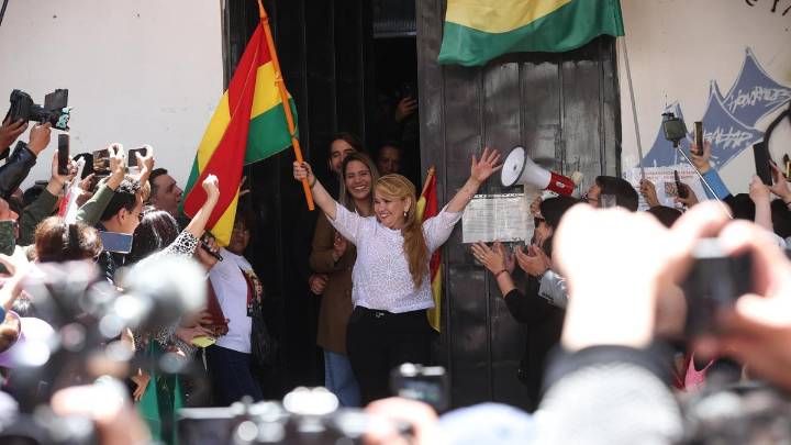 La expresidenta boliviana Áñez recupera la libertad después de cinco años de cárcel