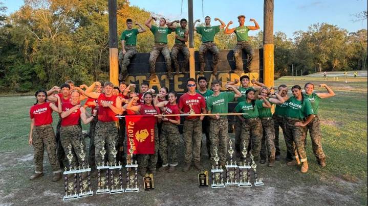 Walker High School Marine Corps JROTC wins All-Service Raider State Championship