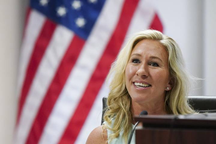 Congresista Marjorie Taylor Greene “espera” reconciliarse con Trump y dejará lo “tóxico”