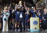 Final Four feel in Las Vegas: Top teams clash in women's basketball