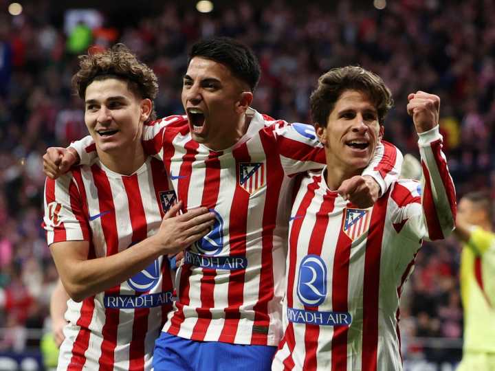 Con goles de Julián Álvarez y Almada,  Atlético de Madrid del Cholo Simeone aplastó al Sevilla de Almeyda