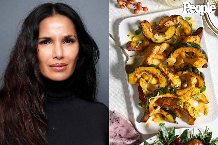 Padma Lakshmi’s Citrus-Garlic Roasted Squash Recipe