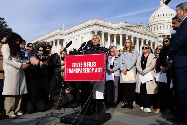 Republicans given green light to vote for Epstein list: 'We're done with words'