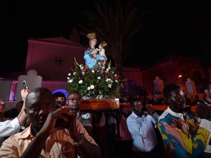 In Tunisia, a church procession blends faith, nostalgia and migration