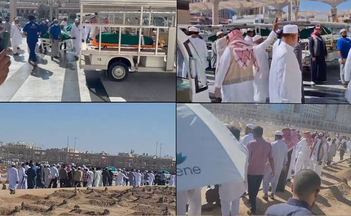 Madinah Bus Accident: Funeral prayers of Hyderabad Umrah pilgrims held at Masjid-e