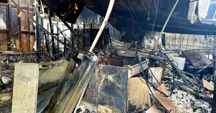 Fire ravages warehouse on Tucson's Southeast side