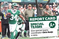 Jets takeaways, report card from NFL Week 10 win over Browns