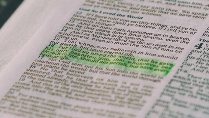 New Pre-Highlighted Bible Released