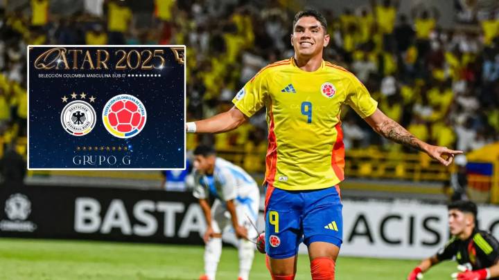 ¿Dónde ver el debut de la Selección Colombia sub-17 vs. Alemania en el Mundial de Catar?