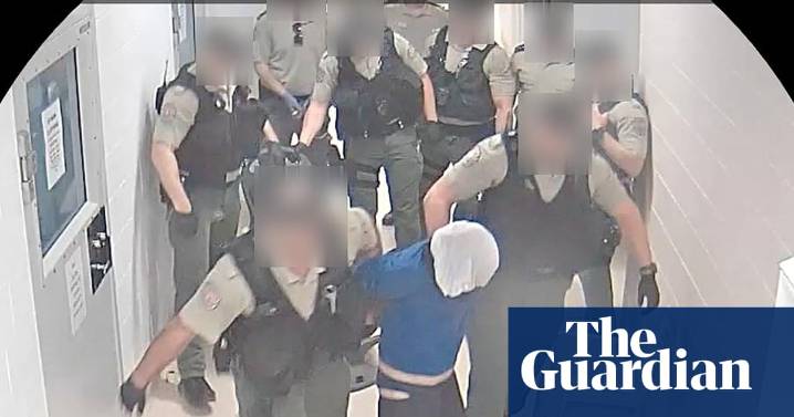 Disabled NT man died naked in cell wearing spit hood and cuffs, inquest told