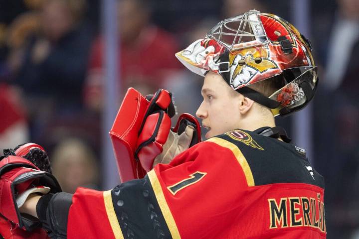 Senators Recall Hunter Shepard, Reassign Leevi Merilainen