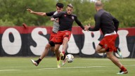 Los jugadores de Newell's, volvieron a los entrenamientos tras la medida de fuerza