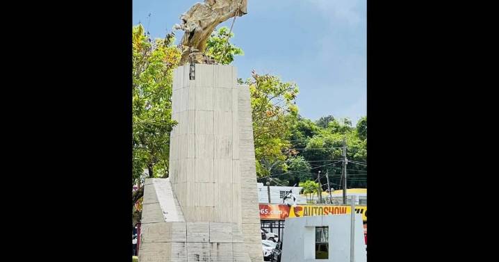 Vandalizan el Monumento a los Borinqueneers en Río Piedras