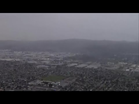 Atmospheric river moving into Southern California, bringing possible flooding and mudflows