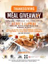 Thanksgiving Meal Giveaway on November 22