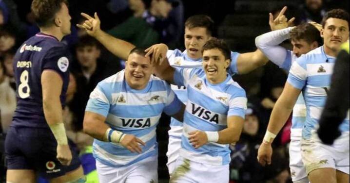 Los Pumas tuvieron una gran remontada en Escocia y sumaron su segunda victoria de la gira