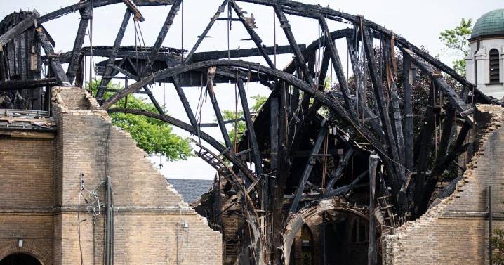 Fire at Toronto’s St. Anne’s church suspected to be arson